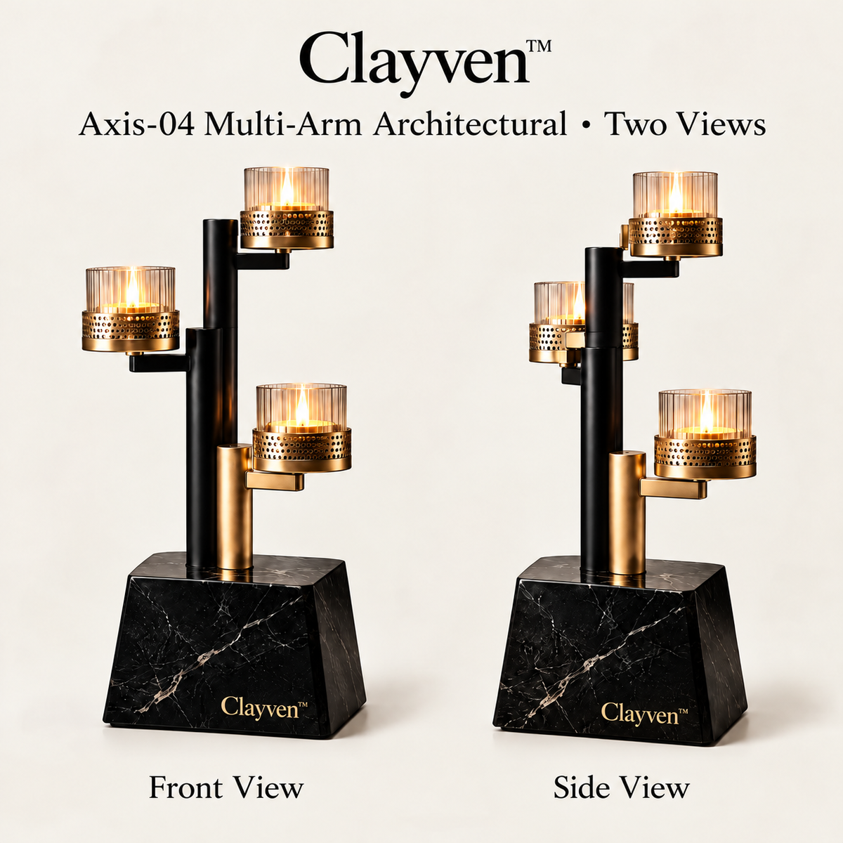 Clayven™ Axis-04 Multi-Arm Architectural Tower