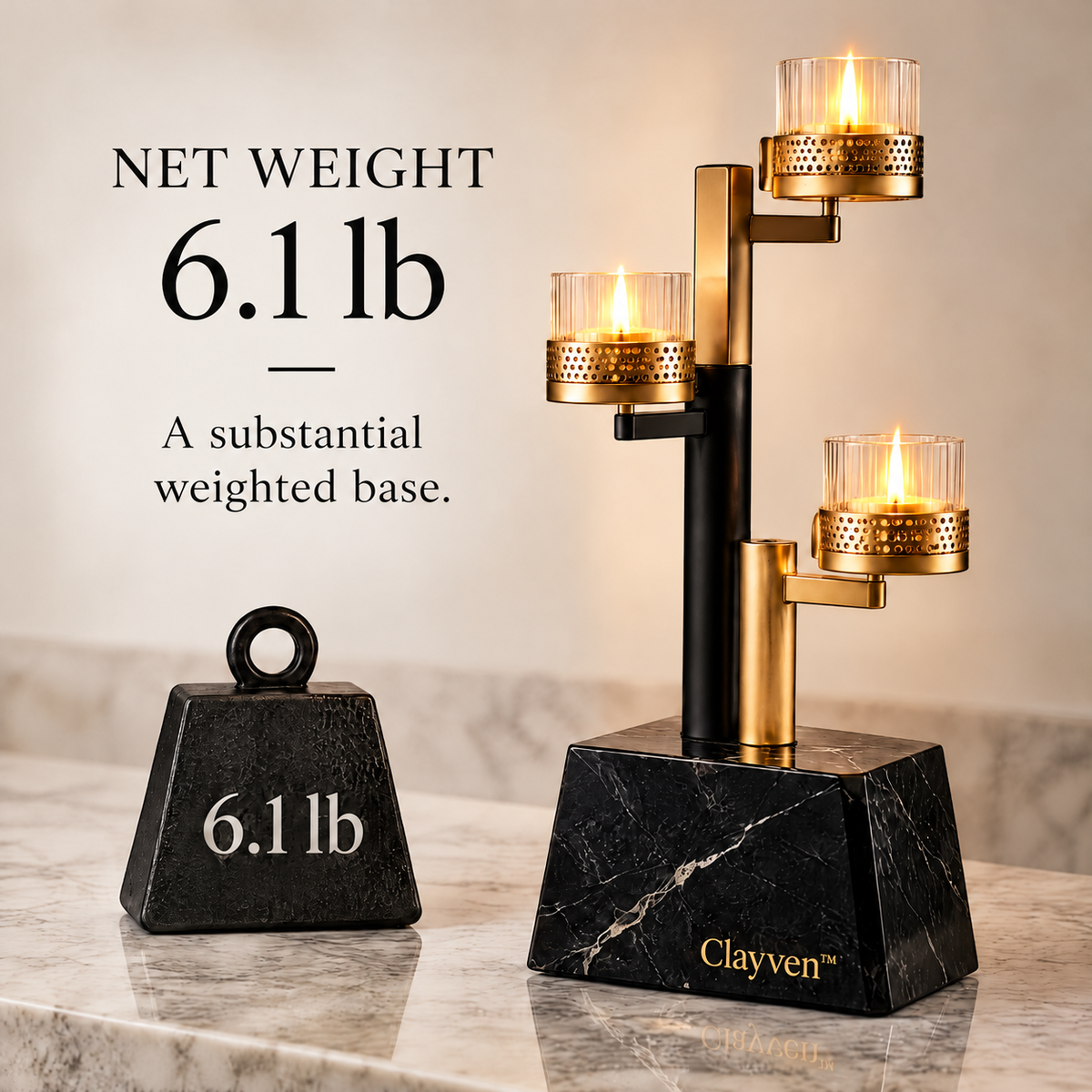 Clayven™ Axis-04 Multi-Arm Architectural Tower