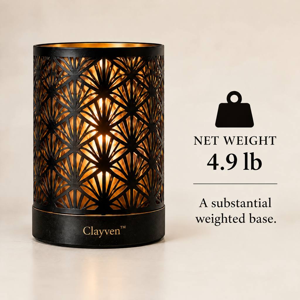 Clayven™ Oculus-05 Perforated Drum Lantern