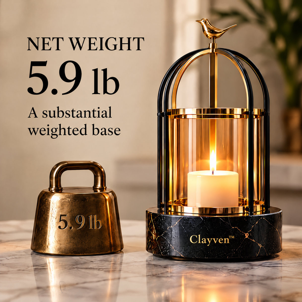 Clayven™ Aviary-08 Minimalist Warmth Vault
