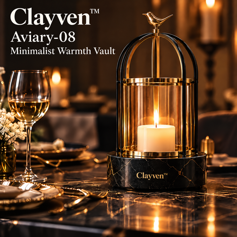 Clayven™ Aviary-08 Minimalist Warmth Vault