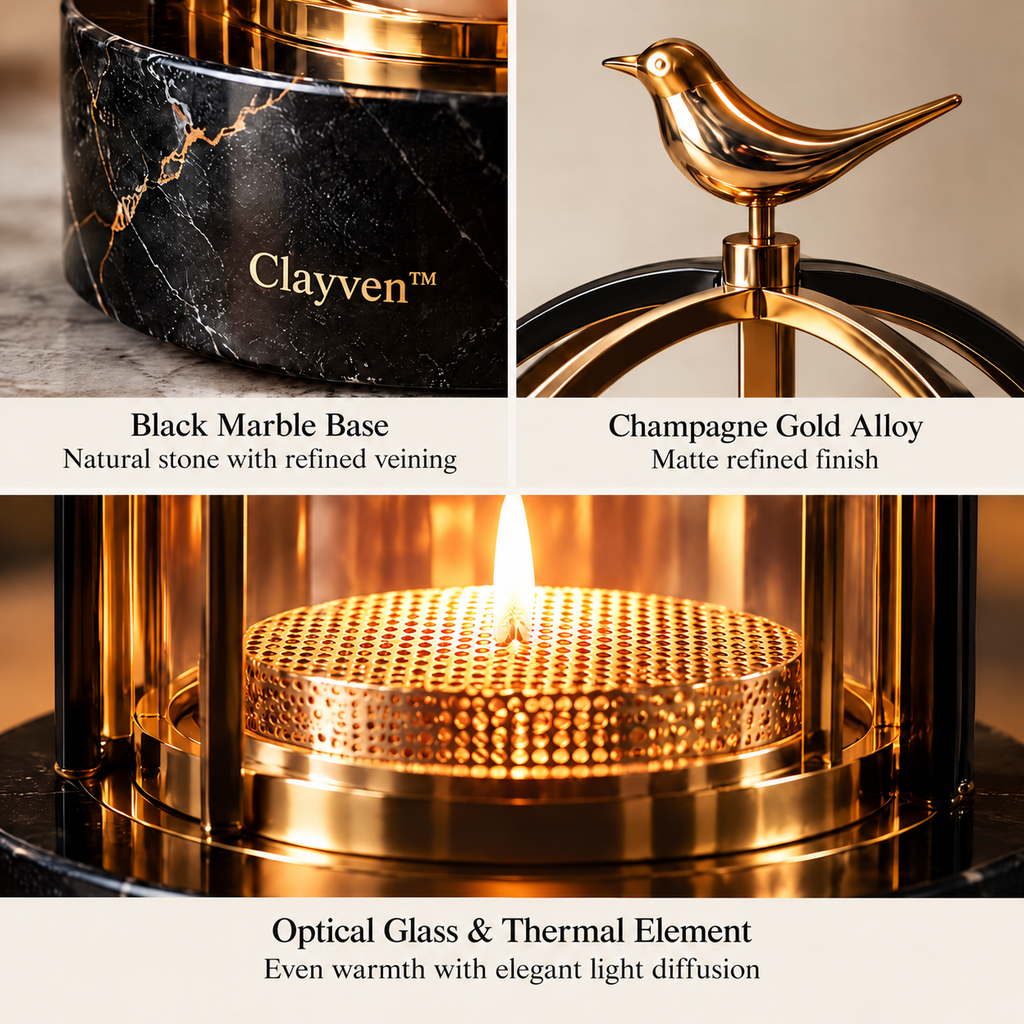 Clayven™ Aviary-08 Minimalist Warmth Vault