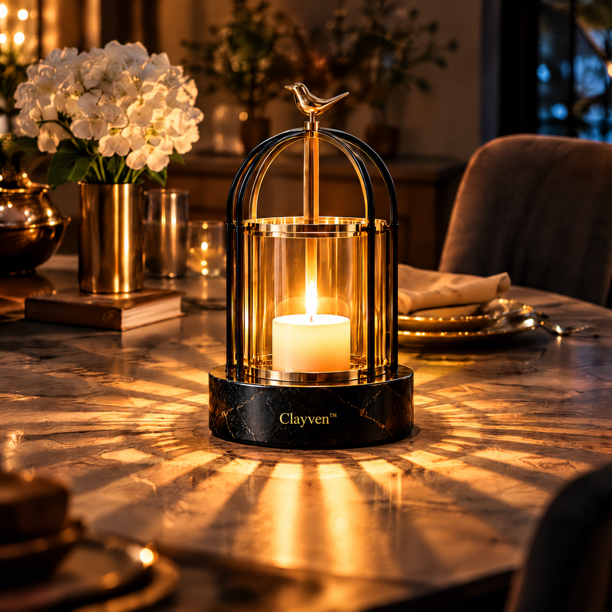Clayven™ Aviary-08 Minimalist Warmth Vault