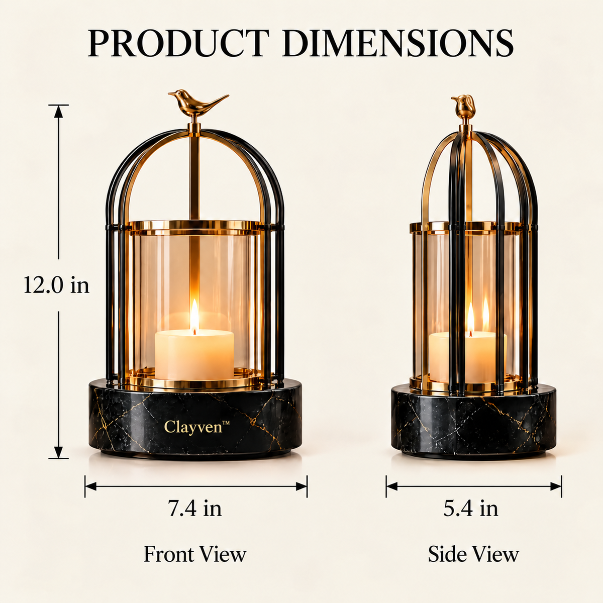 Clayven™ Aviary-08 Minimalist Warmth Vault