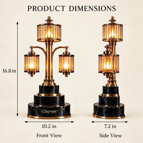 Clayven™ Monarch-09 Grand Multi-Tier Thermal Spire