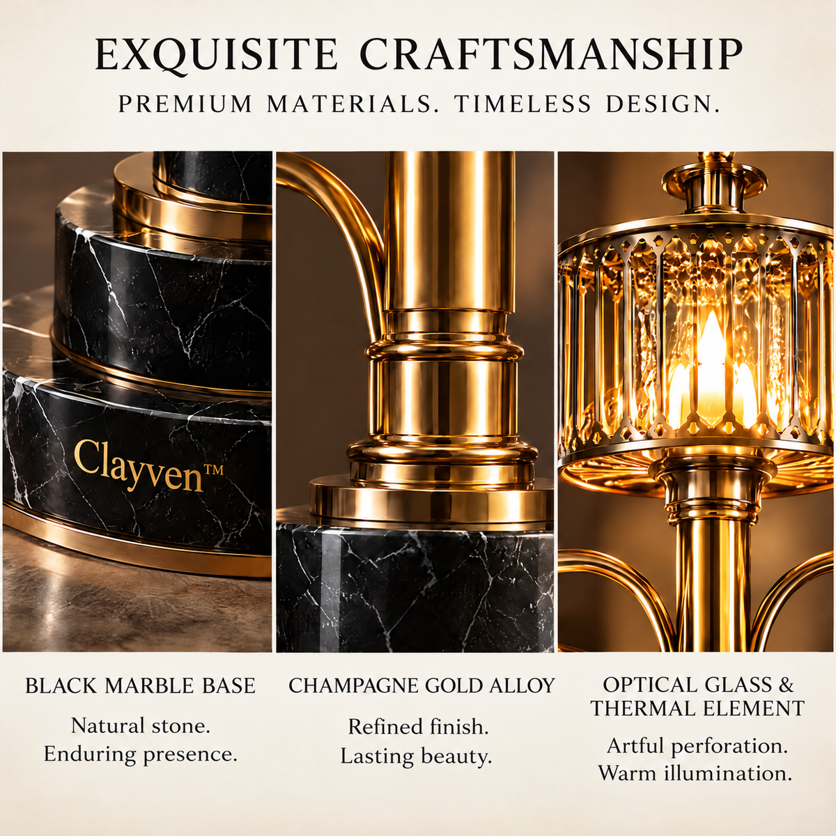 Clayven™ Monarch-09 Grand Multi-Tier Thermal Spire