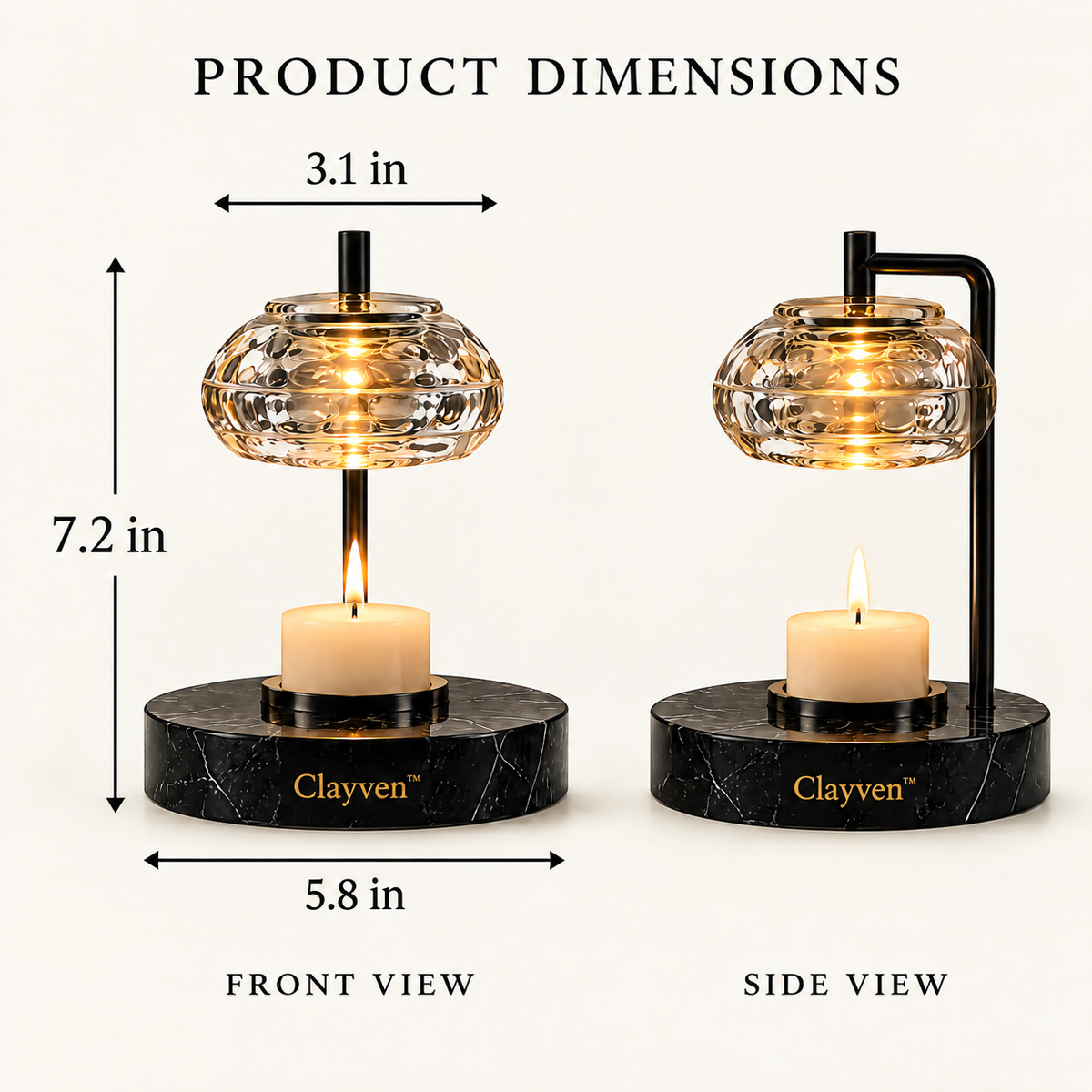 Clayven™ Vesper-01 Ocular Tabletop Luminary