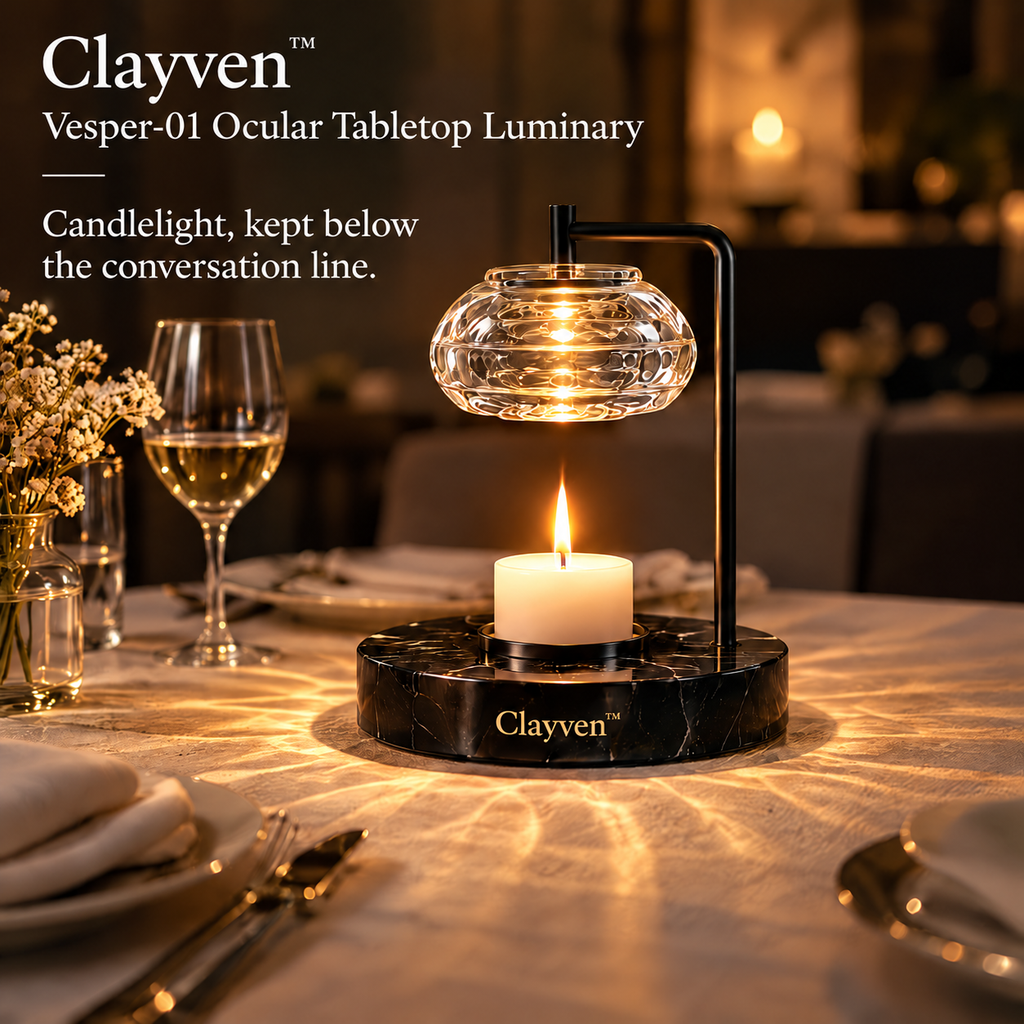 Clayven™ Vesper-01 Ocular Tabletop Luminary