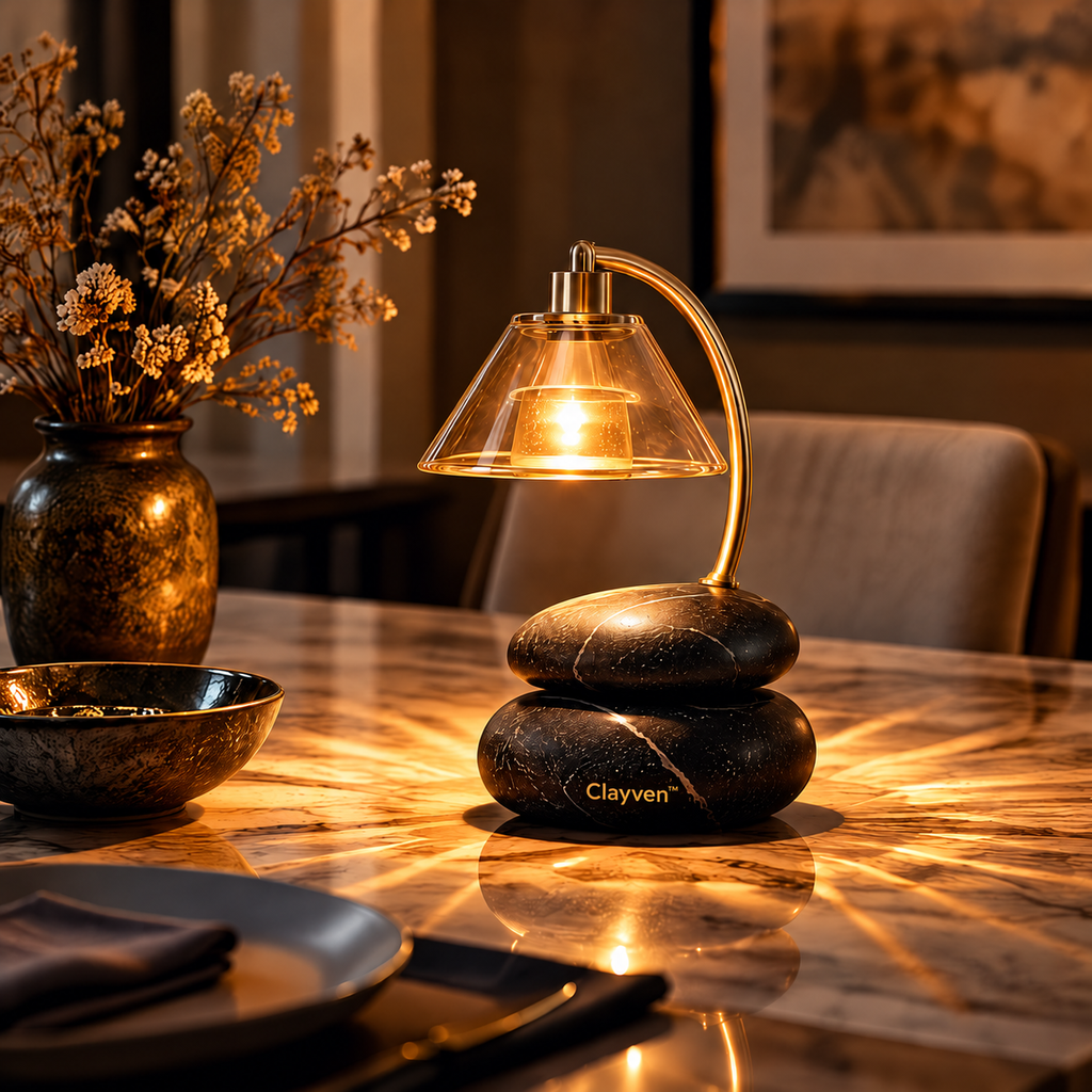 Clayven™ Vesper-02 Cairn Stone Optical Warmth