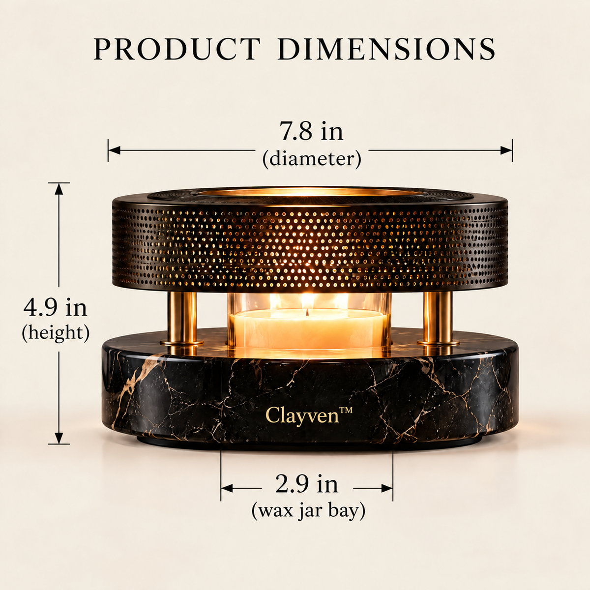 Clayven™ Vesper-04 Eclipse Low Disk Warmer