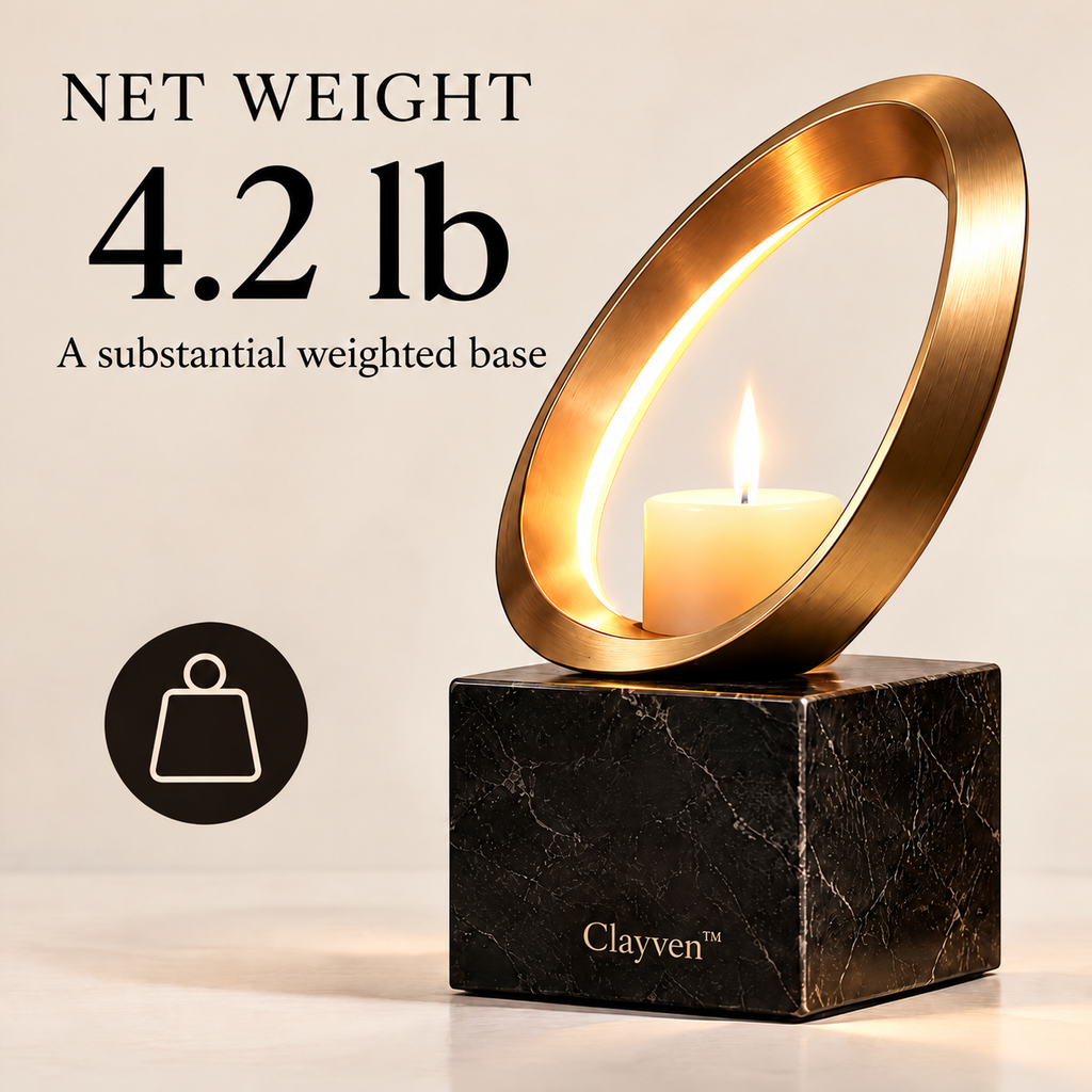 Clayven™ Vesper-05 Monolith Ring Luminary
