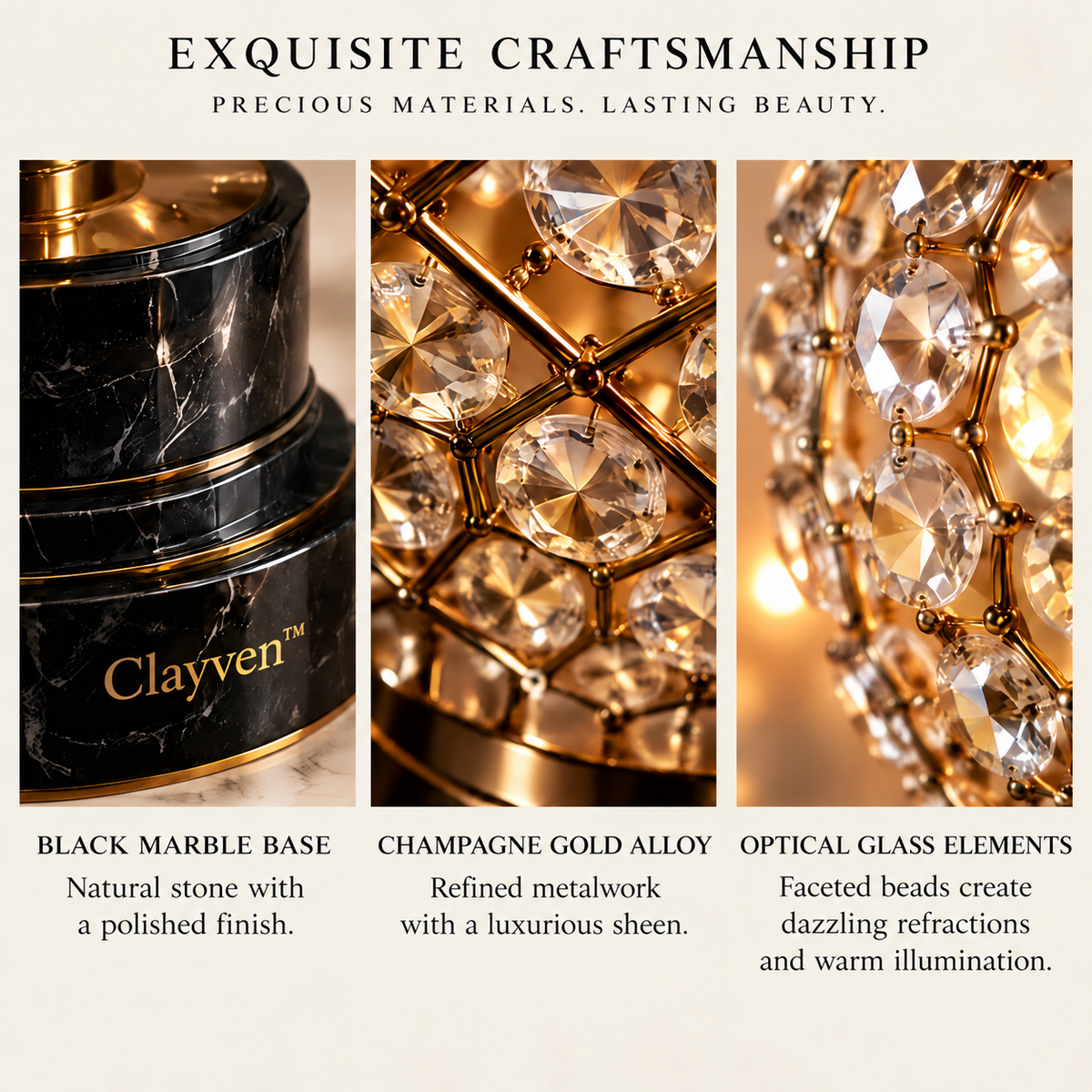 Clayven™ CrystalCrown-03 Mesh Threshold Tower