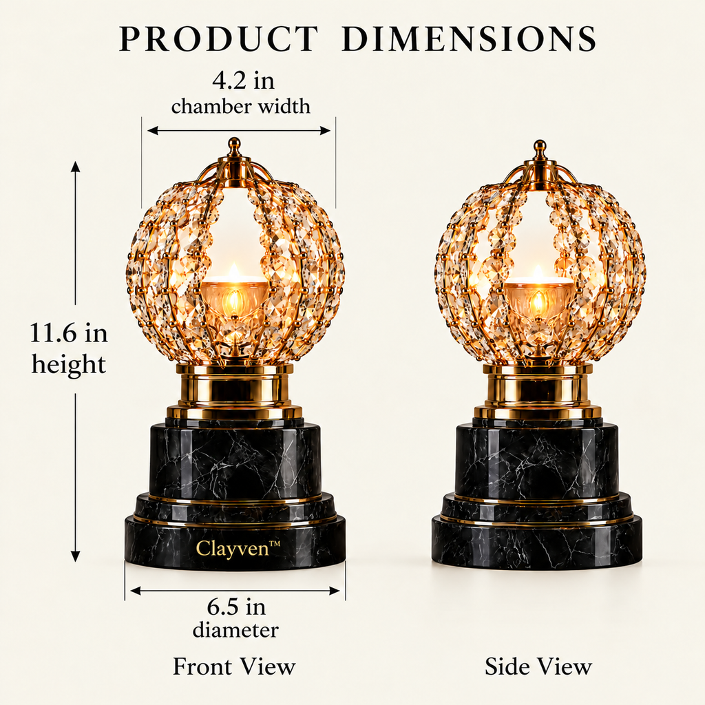 Clayven™ CrystalCrown-03 Mesh Threshold Tower